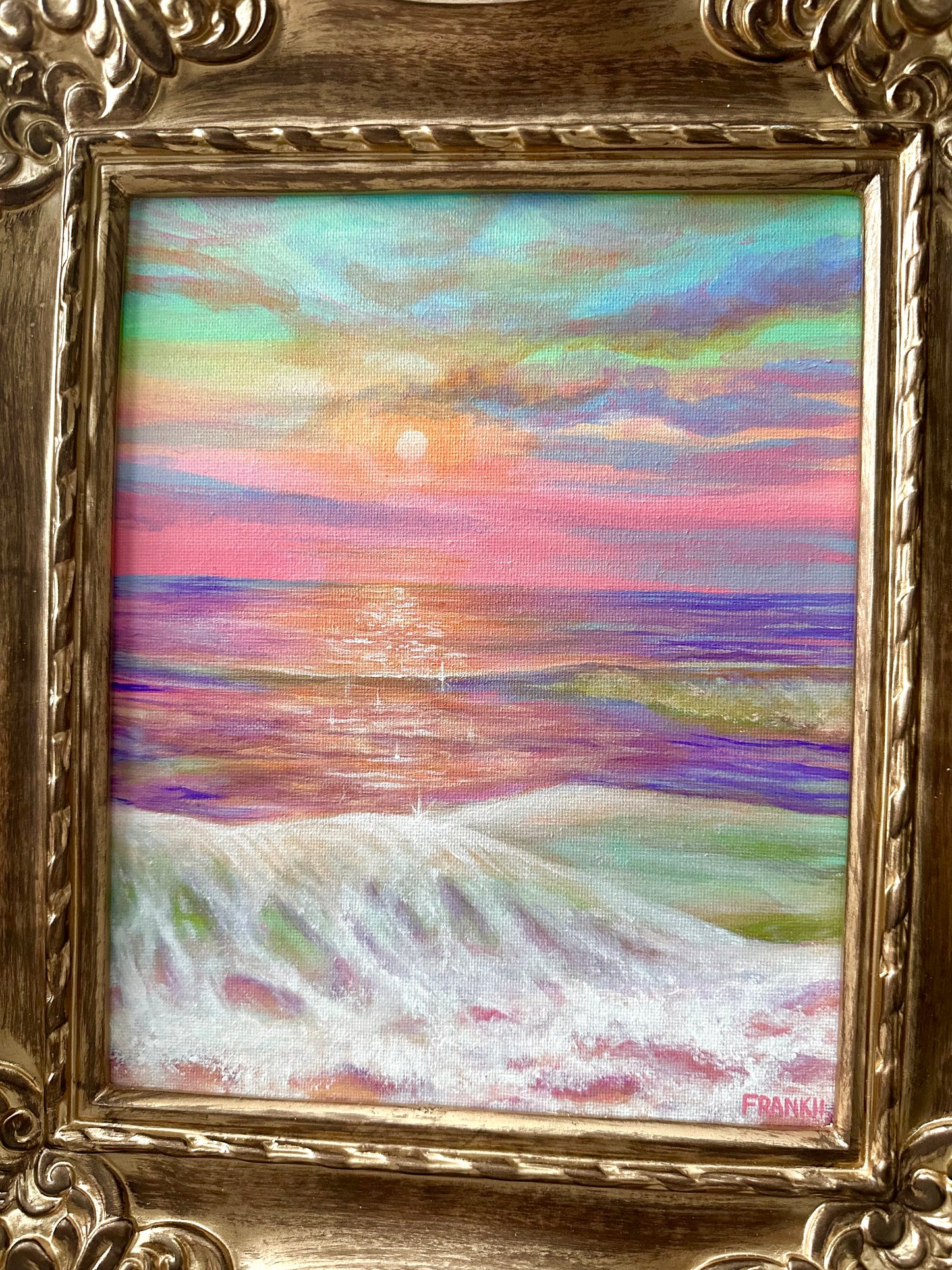 Original Untitled Seascape #1 🐚🌞🧚🏽‍♂️🎨