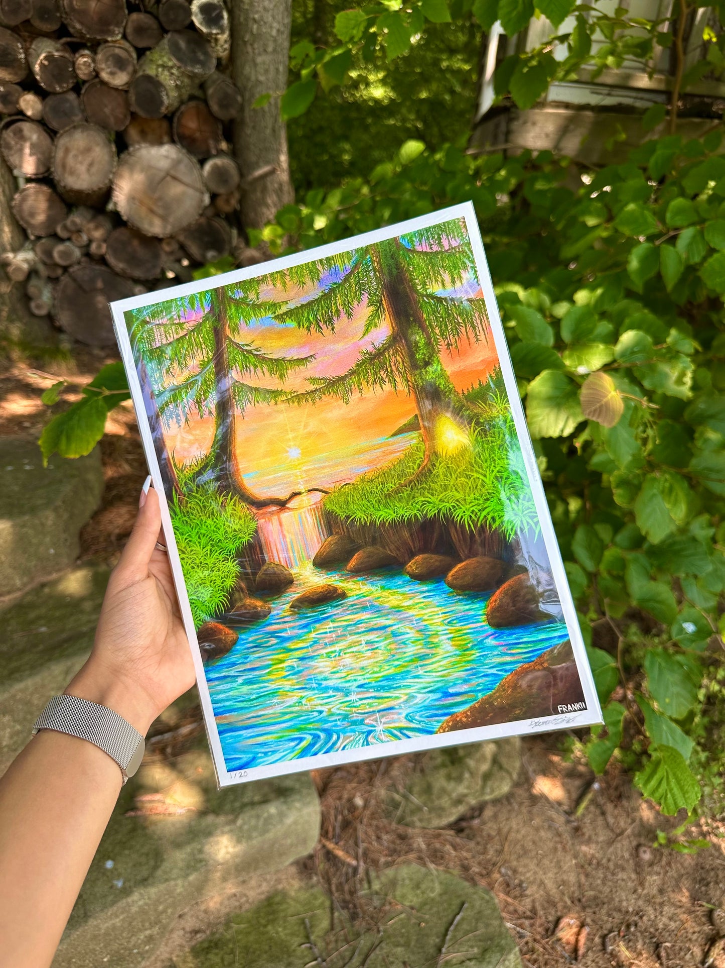 The Mystics Cove Limited Edition Fine Art Print 🧚🏽♂️🐉🪷