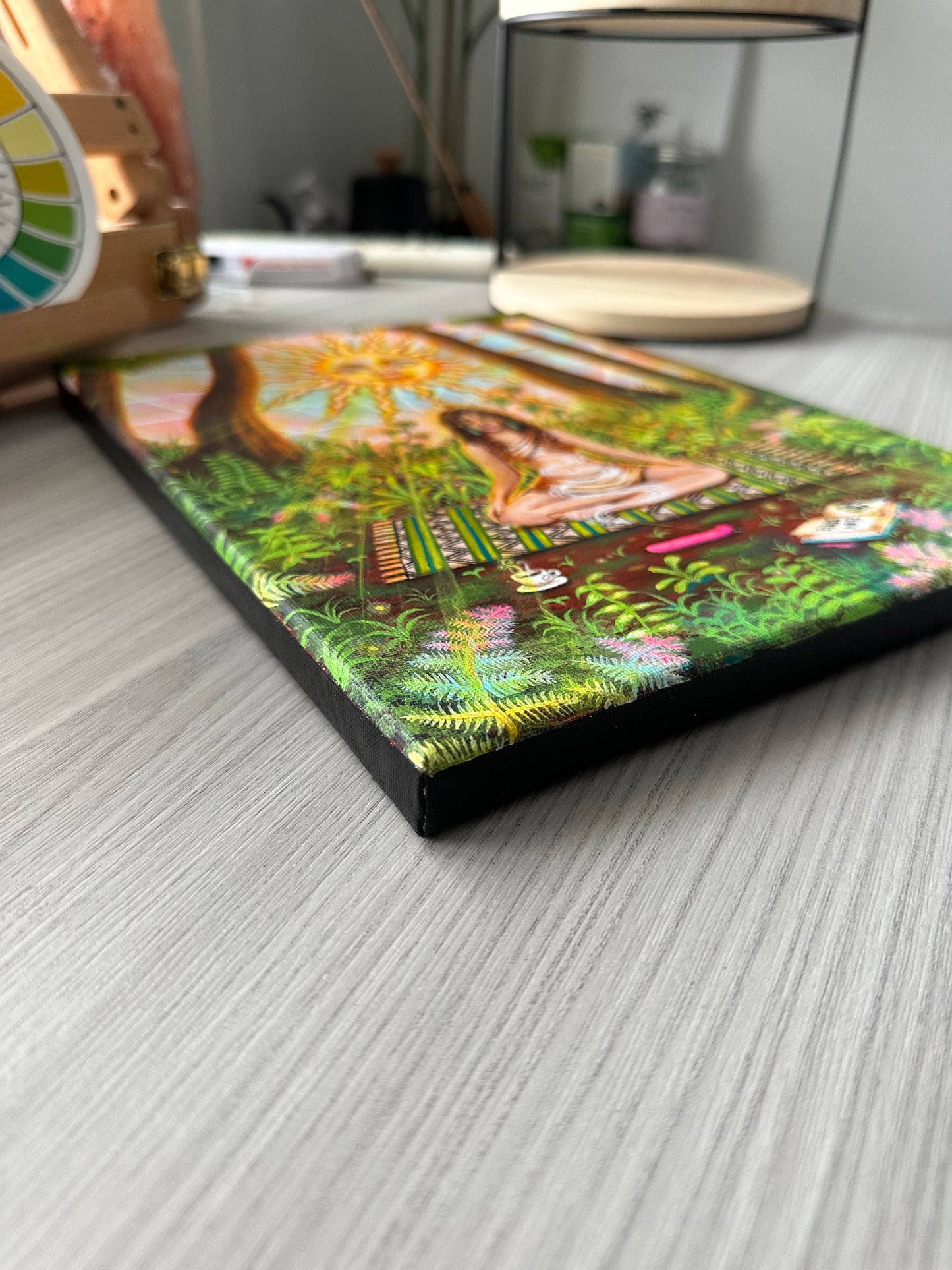 Stillness In Sunshine Original Acrylic Painting