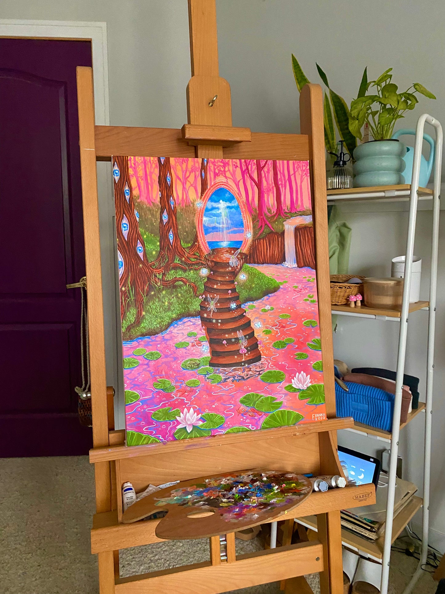 Untitled Original Acrylic Painting