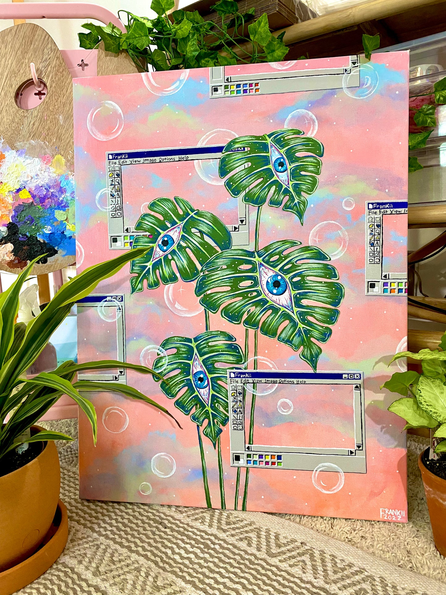 Monstera Paintbox Original