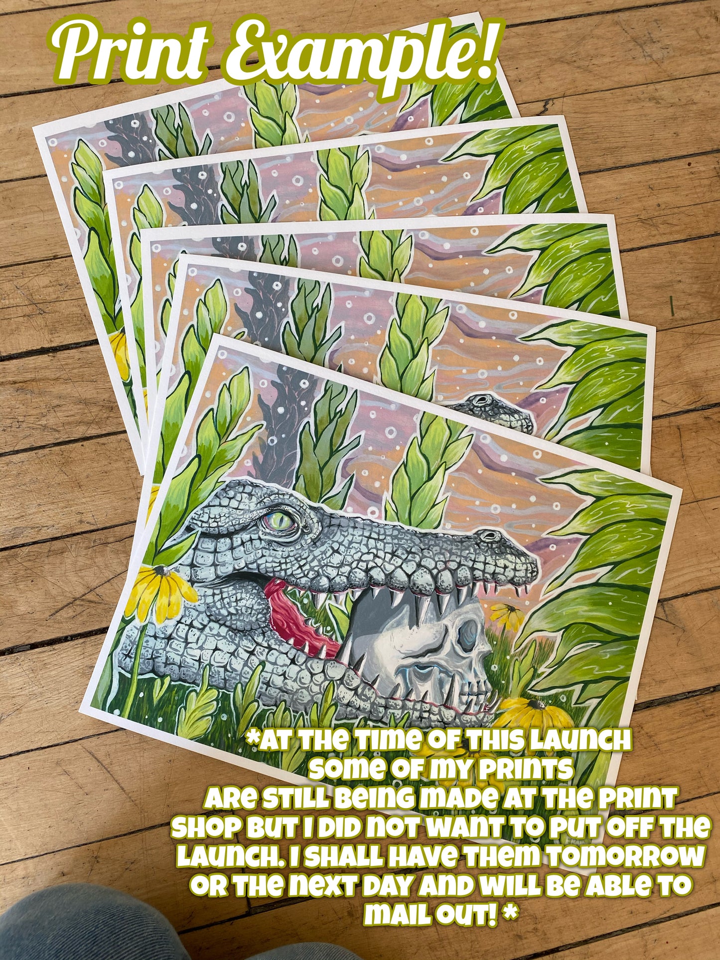 9x12 Giclee Print Of Alexandria's Garden