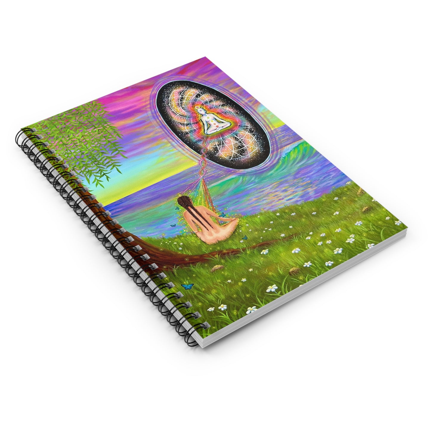 Connected Spiral Ruled Journal