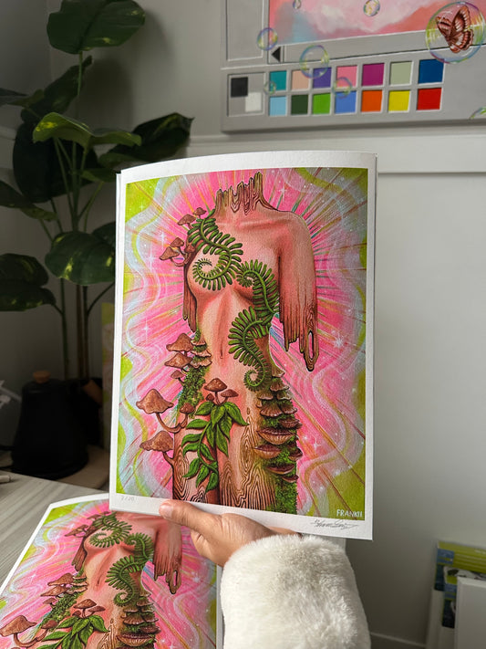 Regrowth 🌱🪷 Hand Signed And Numbered Fine Art Prints *LIMITED RUN OF 20*
