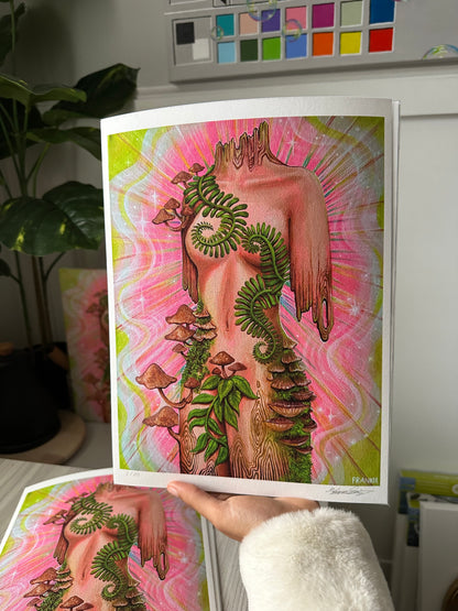 Regrowth 🌱🪷 Hand Signed And Numbered Fine Art Prints *LIMITED RUN OF 20*