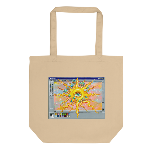 Trippy Sun Eco Tote Bag