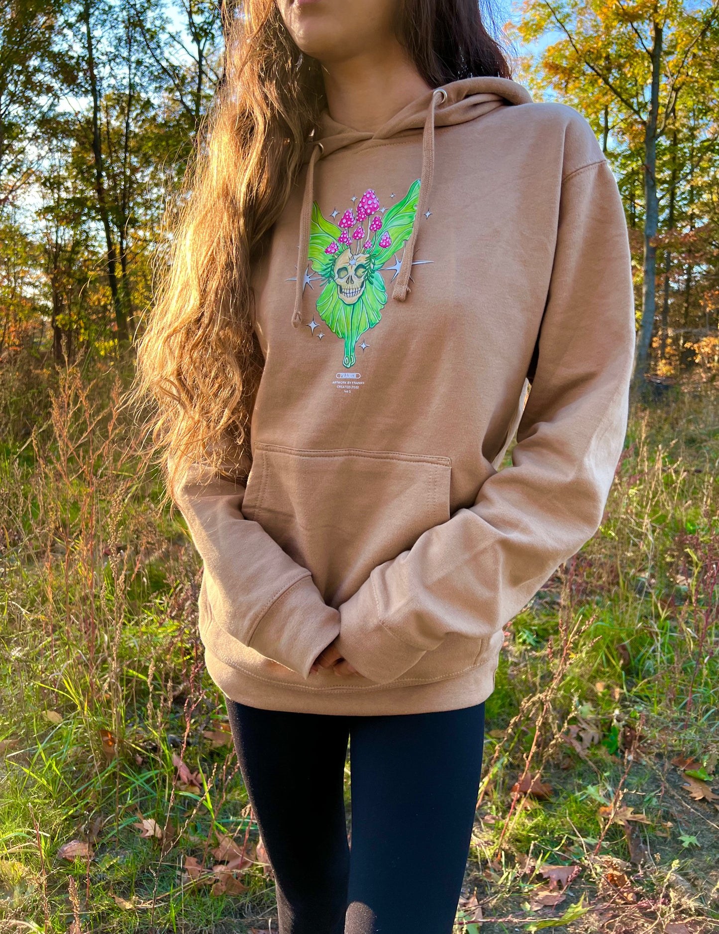 LunaSkull Unisex Hoodie 🌸💀🧚🏼🌱