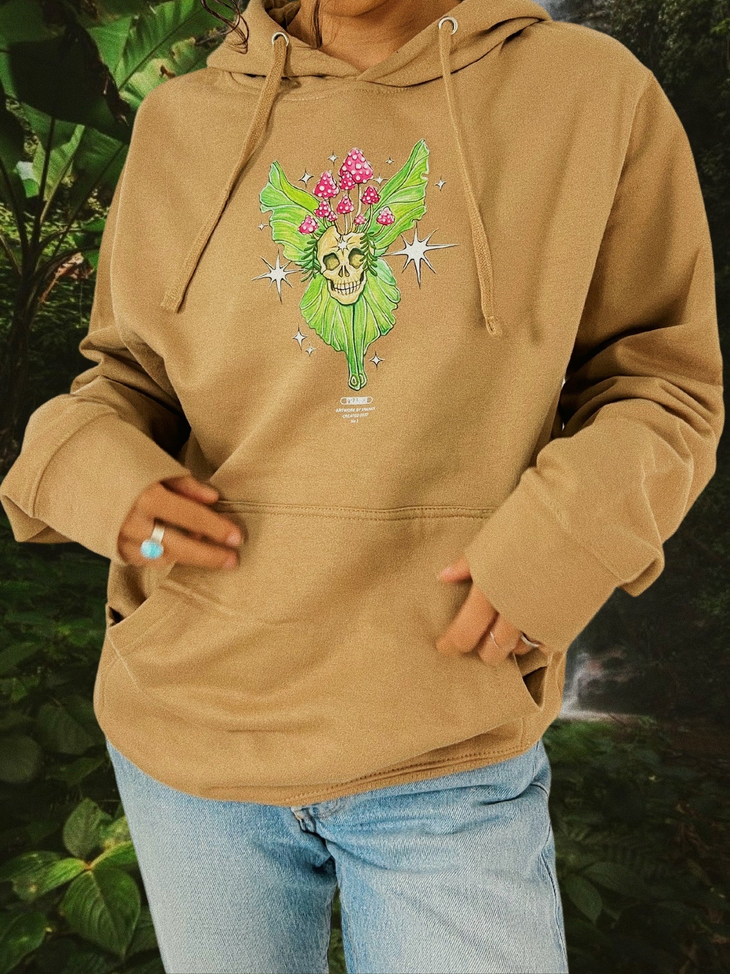 LunaSkull Unisex Hoodie 🌸💀🧚🏼🌱